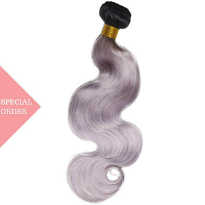 High Ombre Gray Body Wave