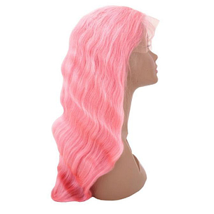Pink Blush Front Lace Wig