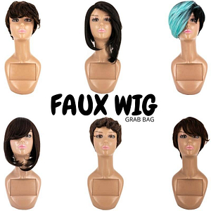 Faux Wig Grab Bag (10 Wigs!)